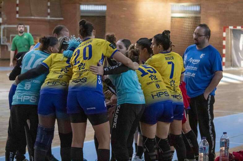 El equipo teldense cayó derrotado en su visita al feudo del Rincón Fertilidad Málaga (Foto TA)